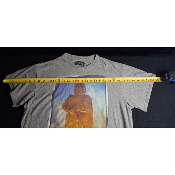 Star Wars Empire Strikes Back Boba Fett Men’s Large L Gray T-shirt - Picture 5 of 7